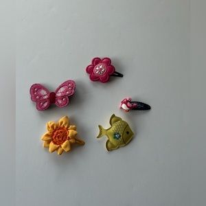 Gymboree Barretts and hair clips